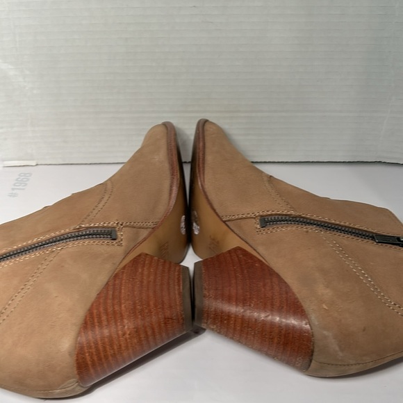 Frye Womens Reina Ash Leather Western Pointed Toe Booties Ankle Boots Size 8.5 - Picture 6 of 12